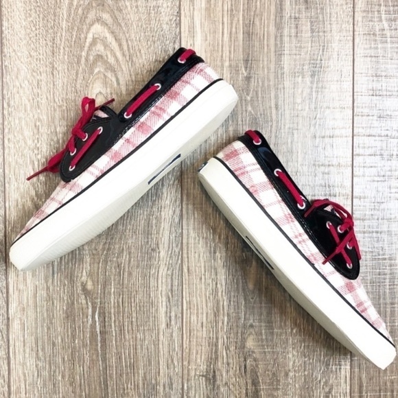 Sperry Bahama Top Slider Sequin Boat Shoes - Picture 3 of 7